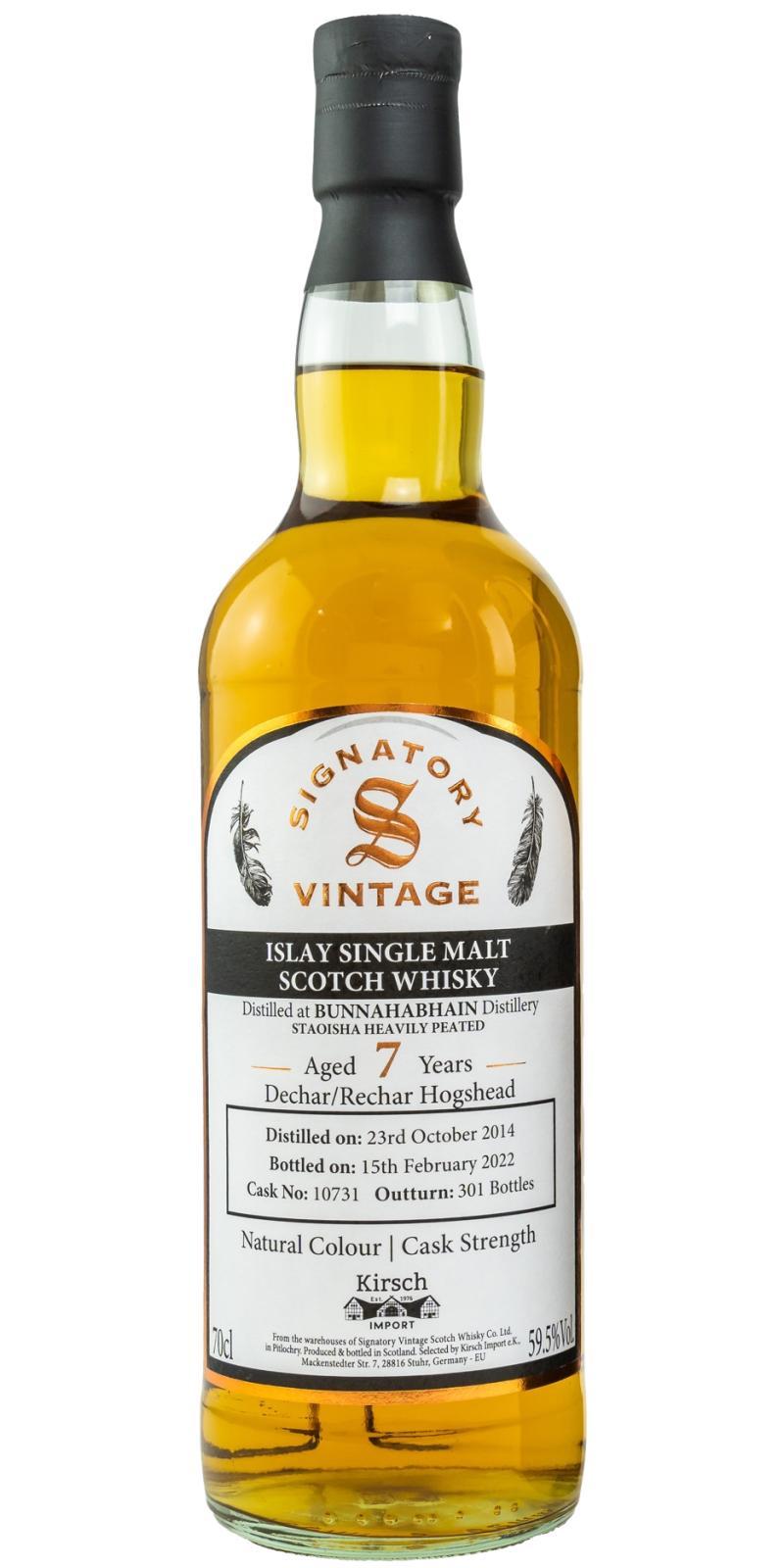 Staoisha 2014 SV Natural Colour | Cask Strength