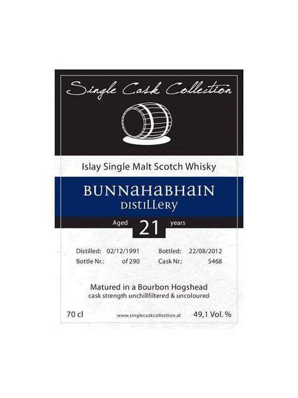 Bunnahabhain 1991 SCC