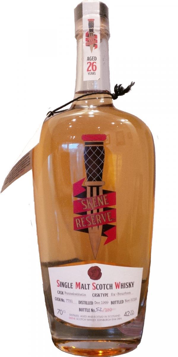 Bunnahabhain 1989 Skn Skene Reserve