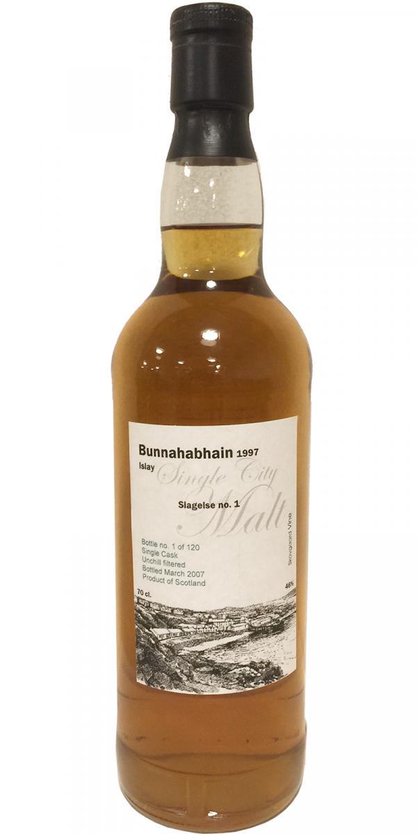Bunnahabhain 1997 SkV Single City Malt Slagelse no. 1