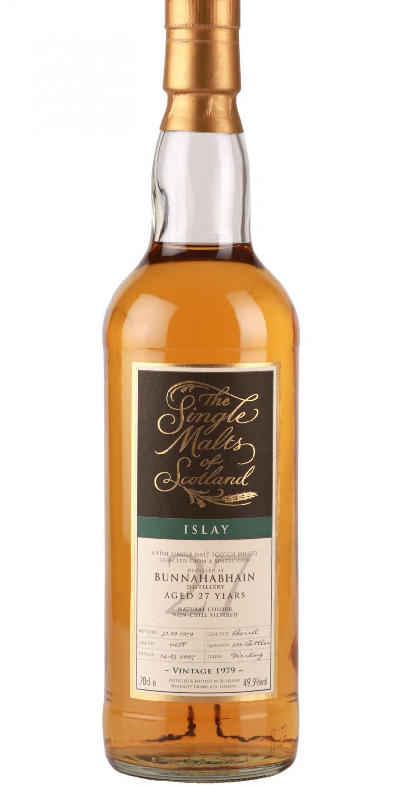 Bunnahabhain 1979 SMS The Single Malts of Scotland