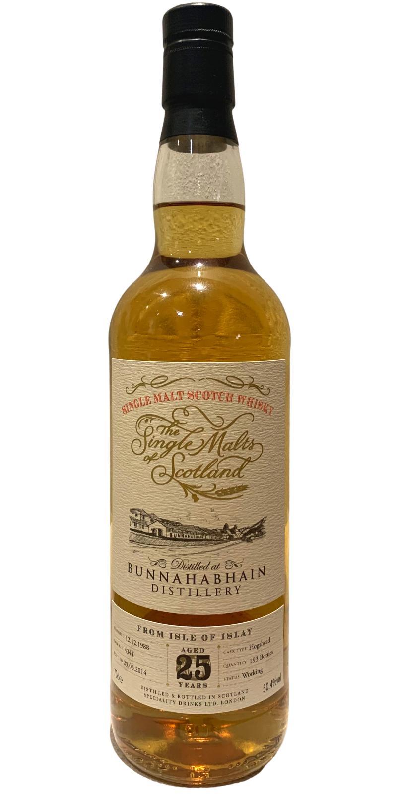 Bunnahabhain 1988 SMS The Single Malts of Scotland