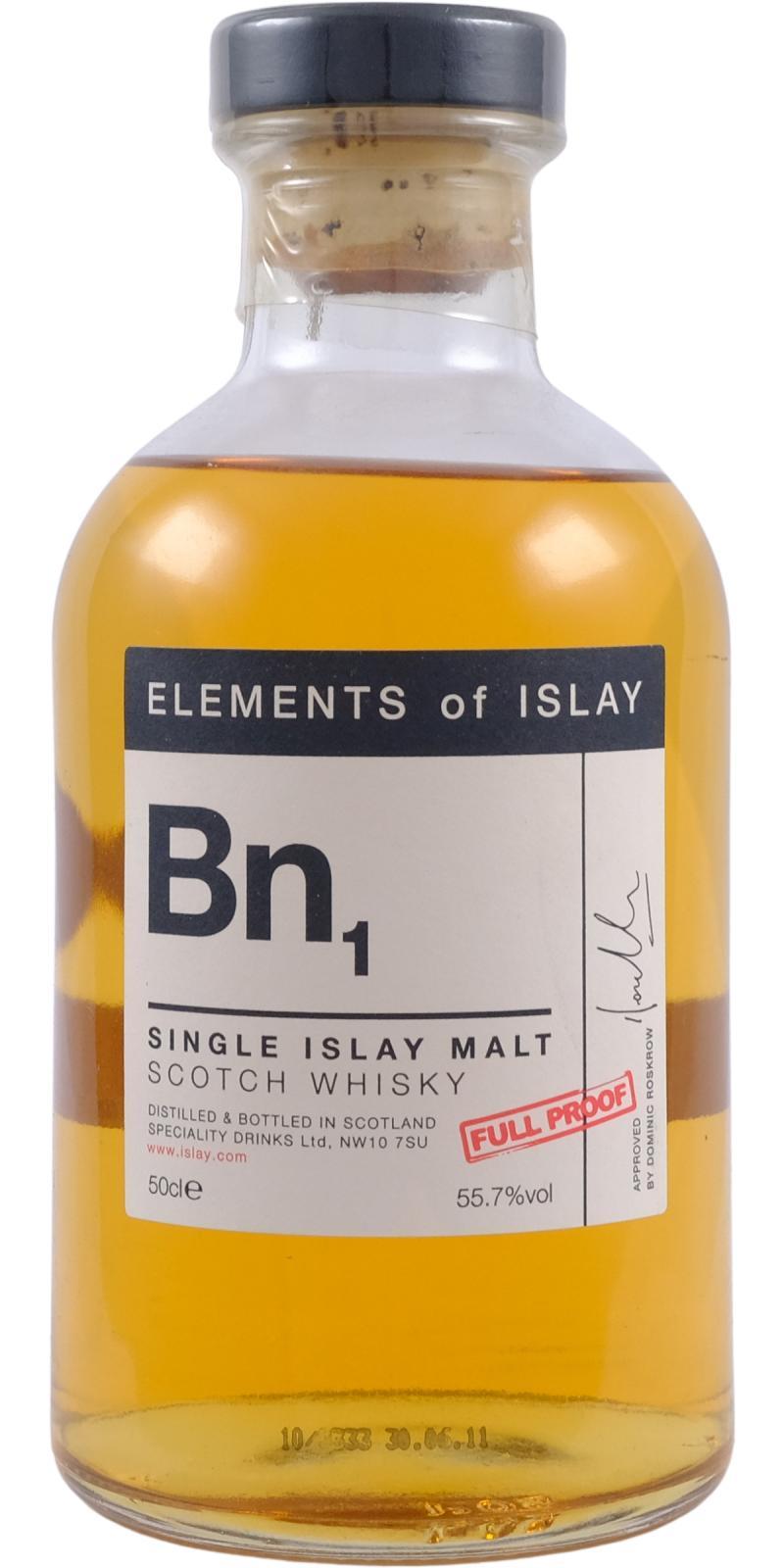 Bunnahabhain Bn1 SMS Elements of Islay