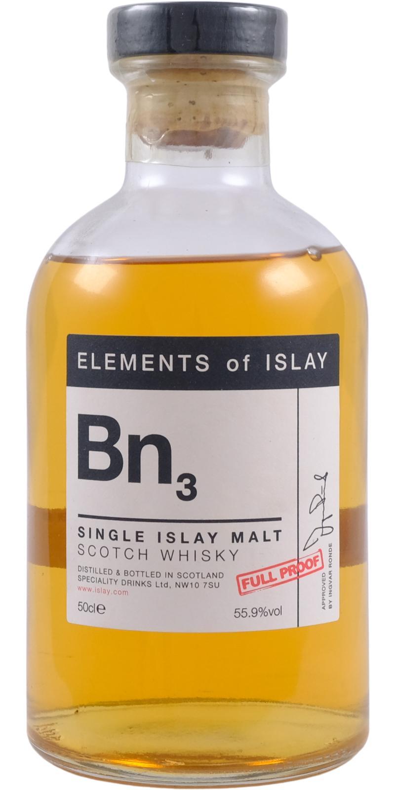 Bunnahabhain Bn3 SMS Elements of Islay