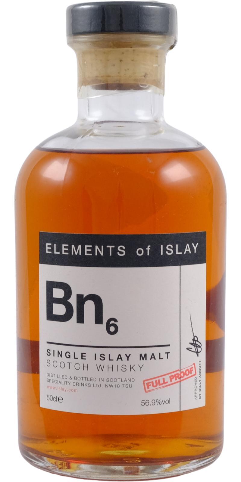 Bunnahabhain Bn6 SMS Elements of Islay
