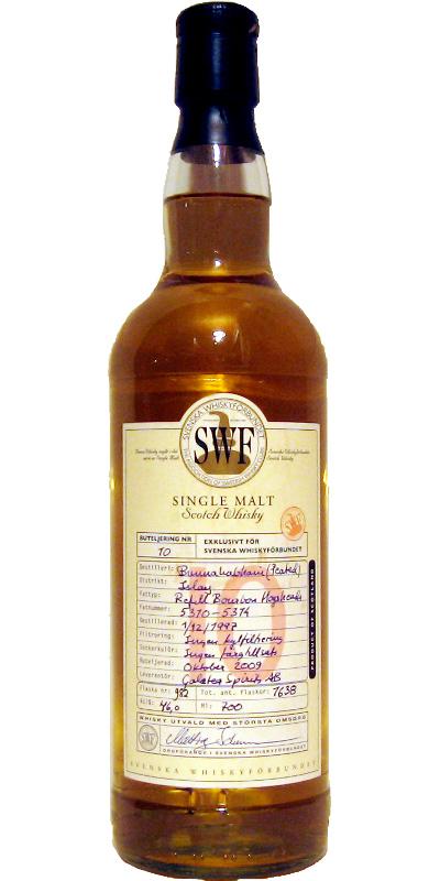 Bunnahabhain 1997 SvWf SWF #10