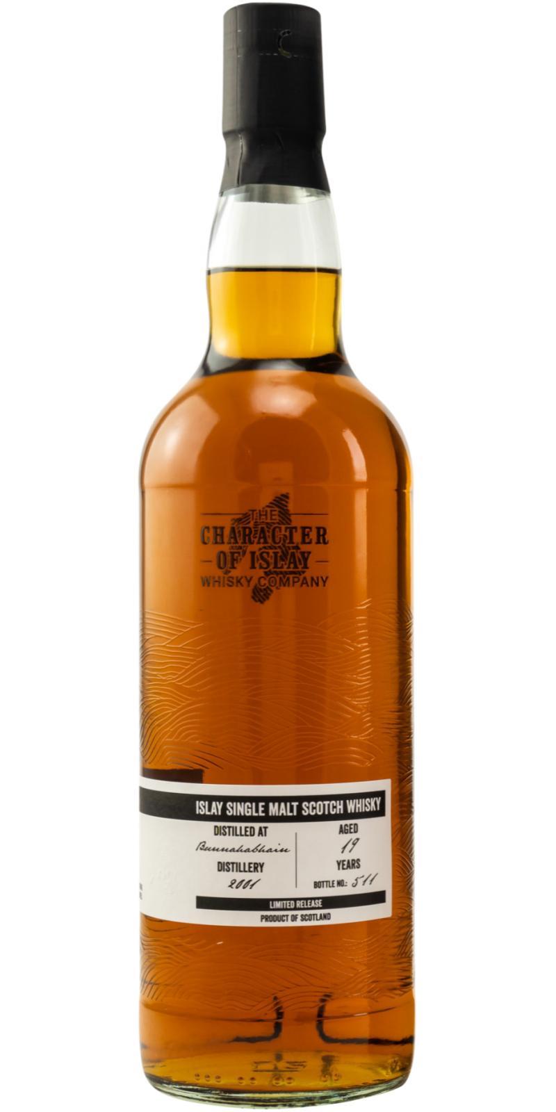 Bunnahabhain 2001 TCIWC The Stories of Wind and Wave