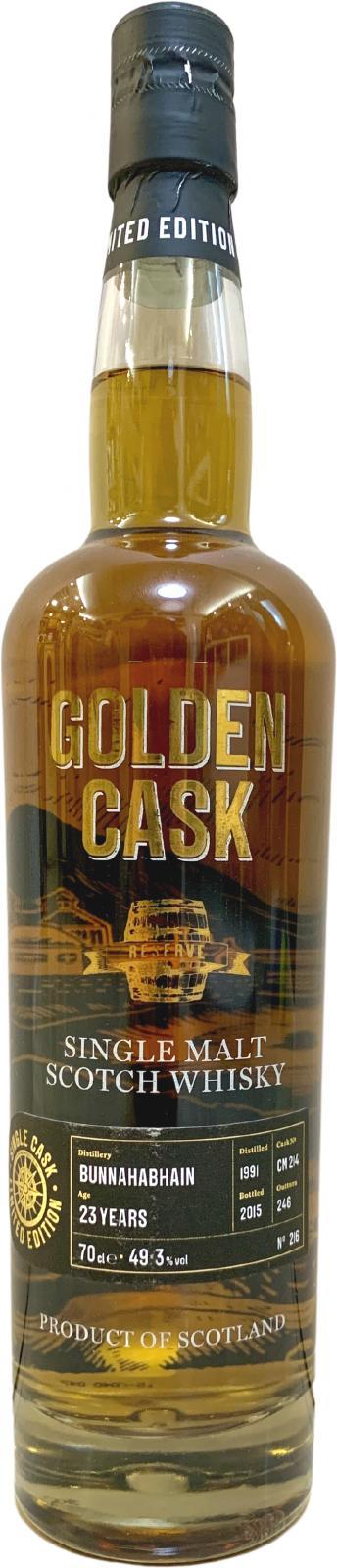 Bunnahabhain 1991 HMcD The Golden Cask