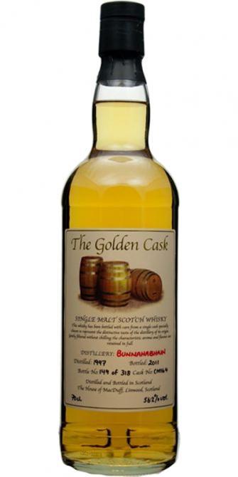 Bunnahabhain 1997 HMcD The Golden Cask