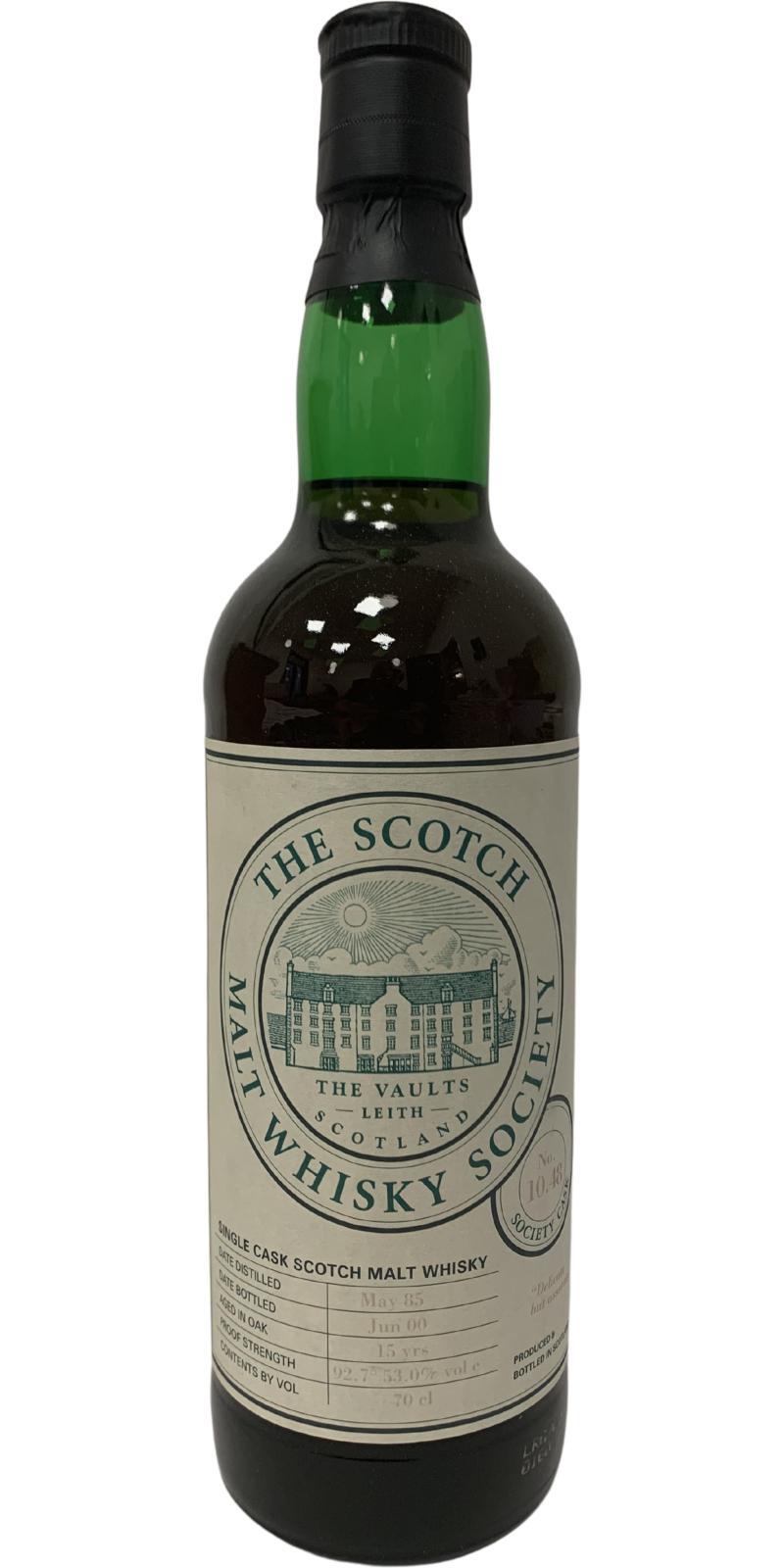Bunnahabhain 1985 SMWS 10.48 Delicate but assertive