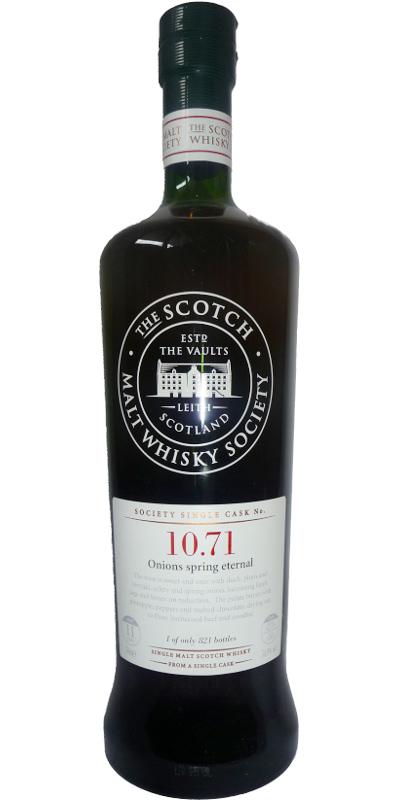 Bunnahabhain 1998 SMWS 10.71 Onions spring eternal