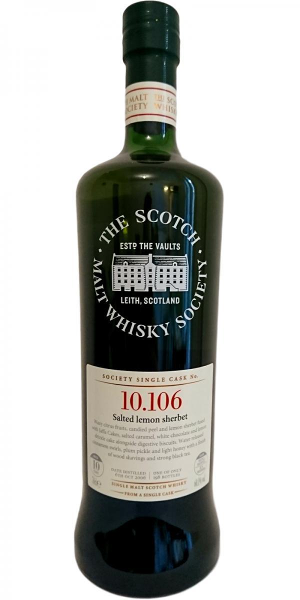 Bunnahabhain 2006 SMWS 10.106 Salted lemon sherbet