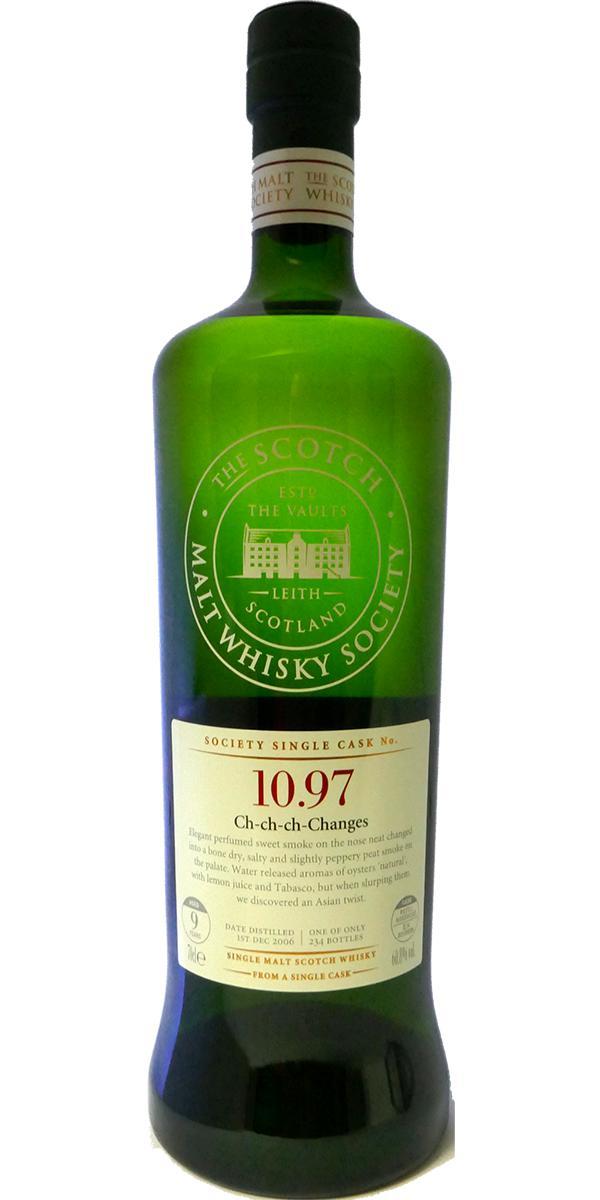 Bunnahabhain 2006 SMWS 10.97 Ch-ch-ch-Changes