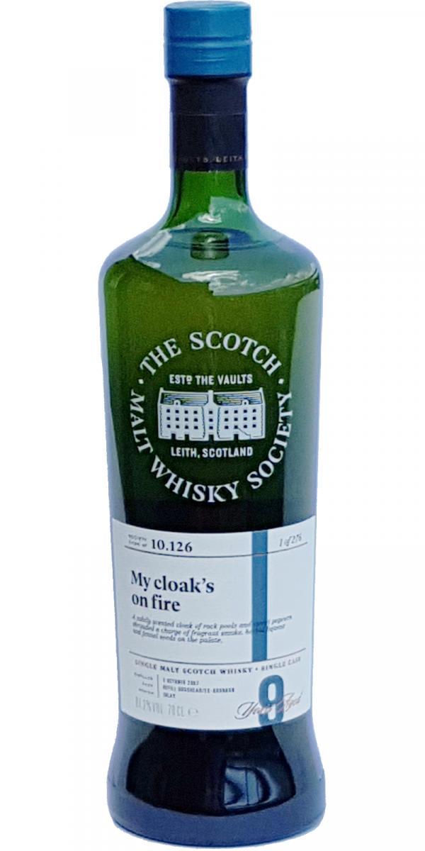 Bunnahabhain 2007 SMWS 10.126 My cloak’s on fire