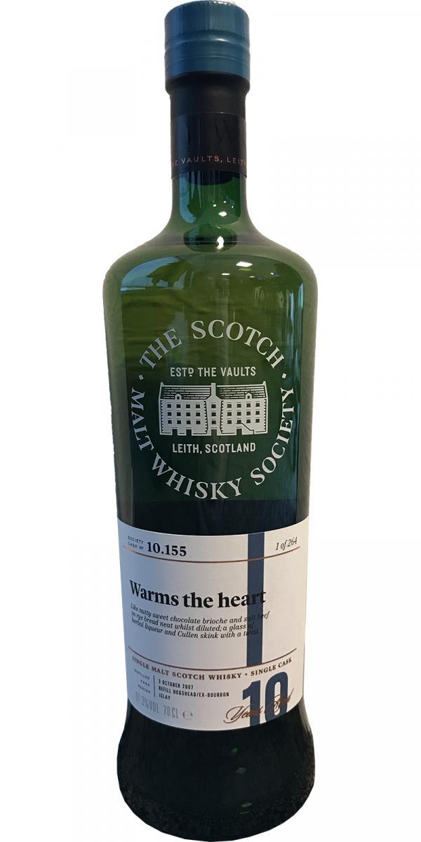 Bunnahabhain 2007 SMWS 10.155 Warms the heart