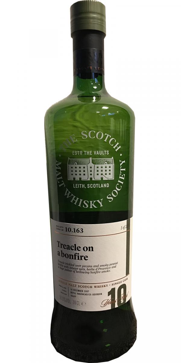 Bunnahabhain 2007 SMWS 10.163 Treacle on a bonfire