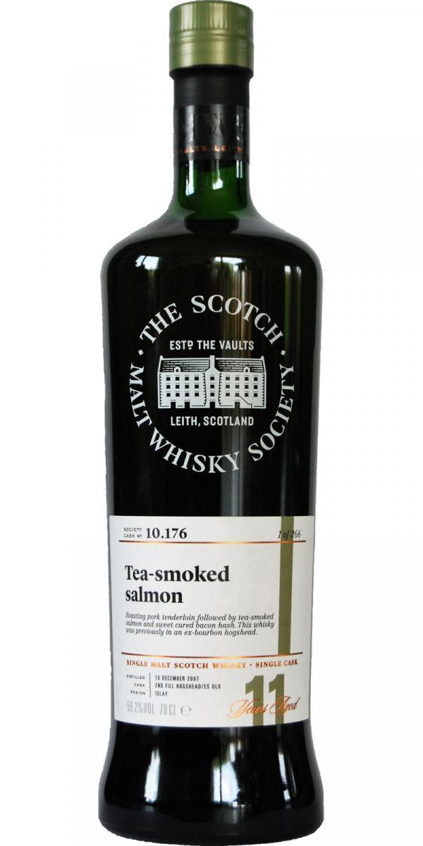Bunnahabhain 2007 SMWS 10.176 Tea-smoked salmon