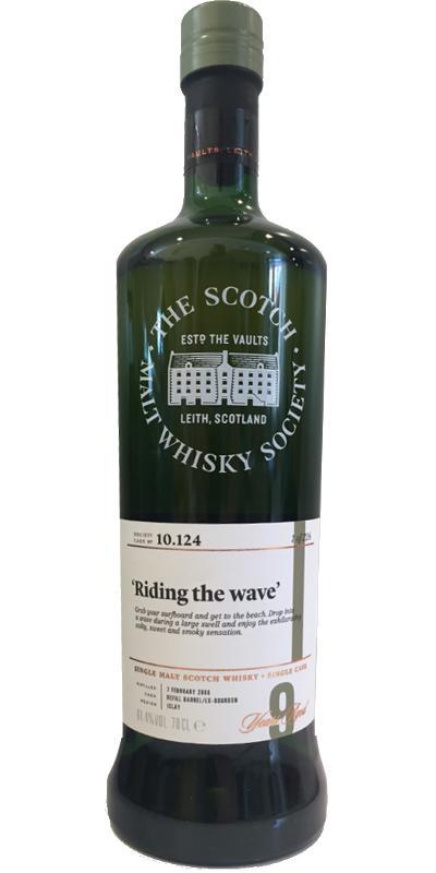 Bunnahabhain 2008 SMWS 10.124 'Riding the wave'