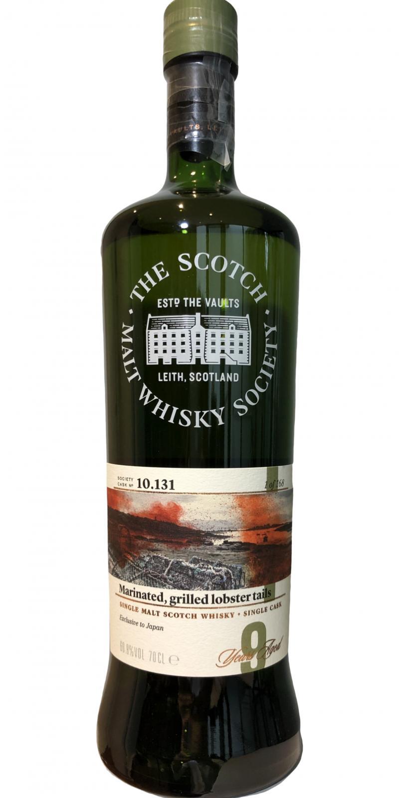 Bunnahabhain 2008 SMWS 10.131 Marinated grilled lobster tails