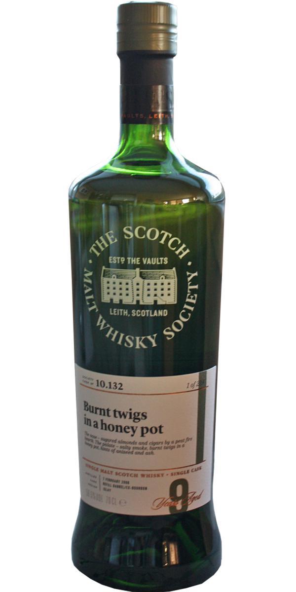 Bunnahabhain 2008 SMWS 10.132 Burnt twigs in a honey pot