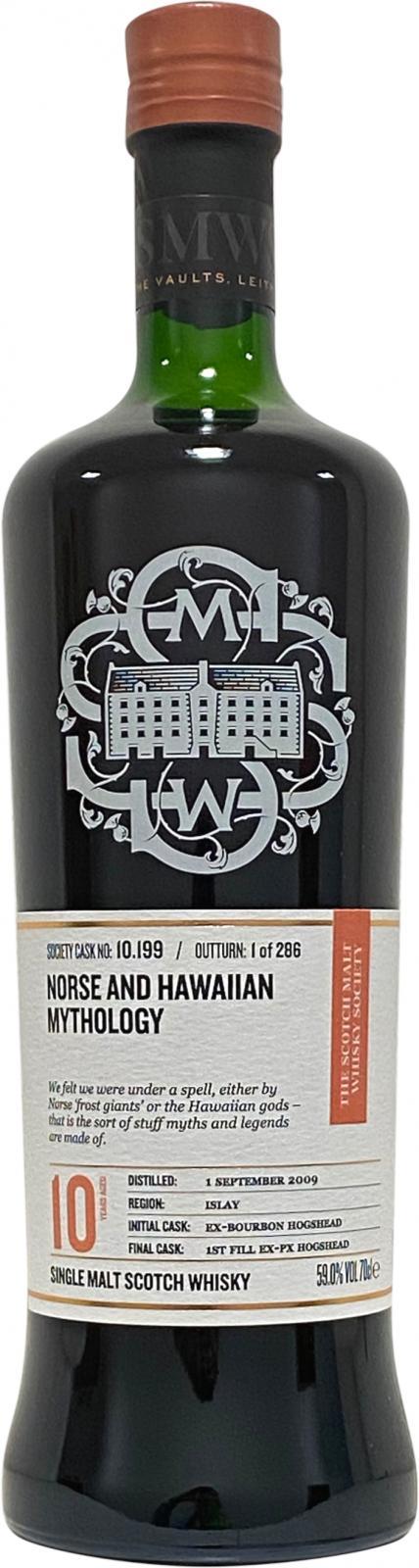 Bunnahabhain 2009 SMWS 10.199 Norse and Hawaiian mythology