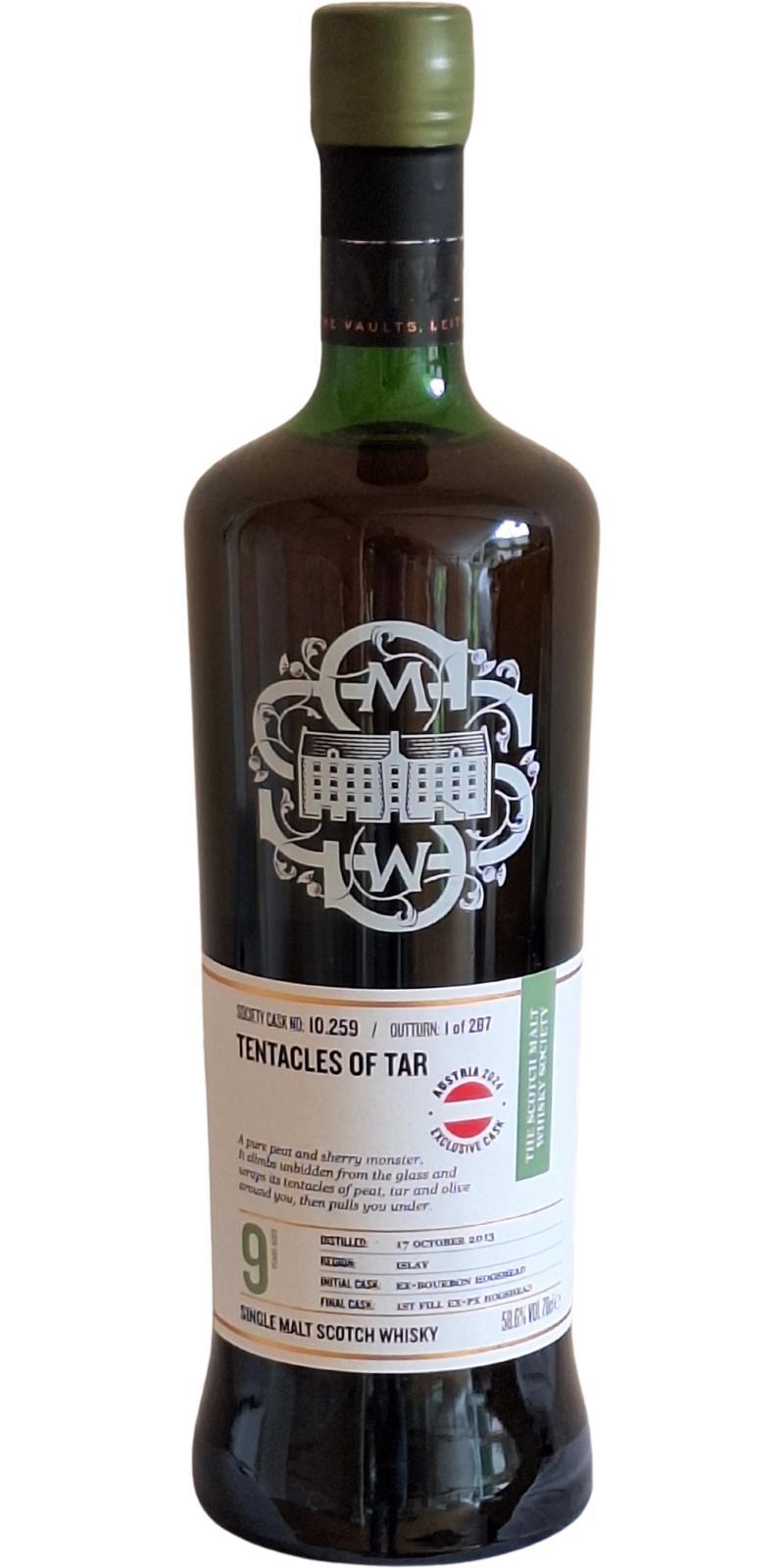 Bunnahabhain 2013 SMWS 10.259 Tentacles of tar