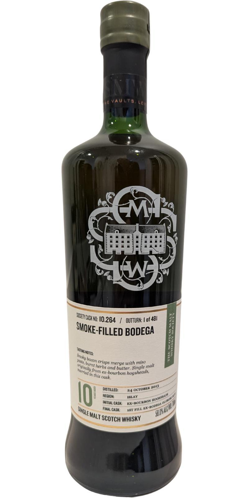 Bunnahabhain 2013 SMWS 10.264 Bacon butter butt