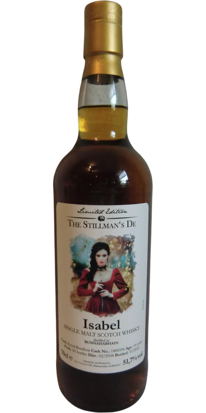 Bunnahabhain 2008 StmD Isabel XV. Edition