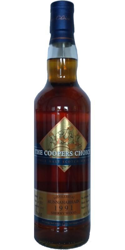 Bunnahabhain 1991 VM The Cooper's Choice
