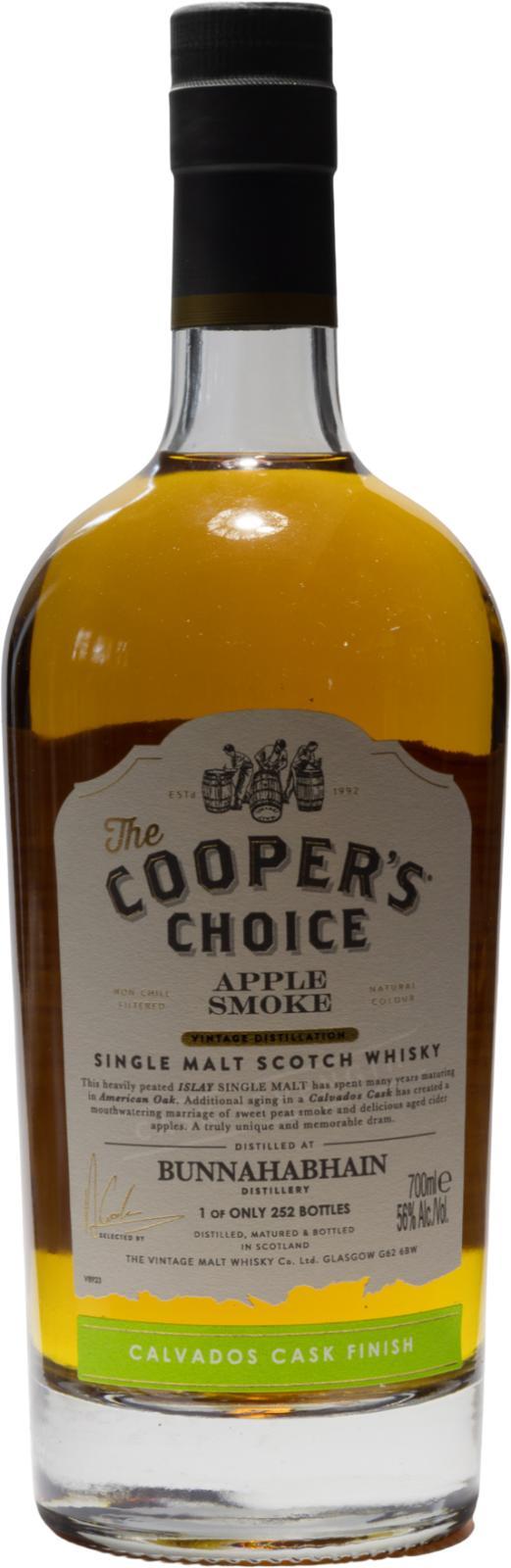 Bunnahabhain Apple Smoke VM The Cooper's Choice