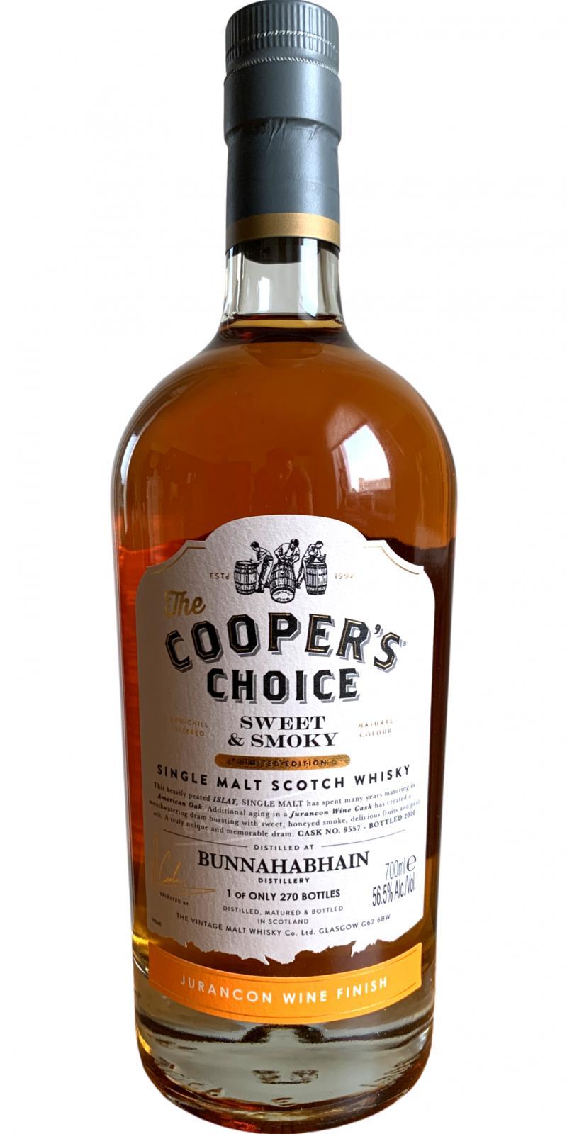 Bunnahabhain Sweet & Smoky VM The Cooper's Choice