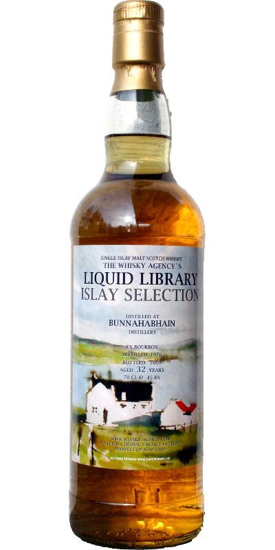 Bunnahabhain 1976 TWA Liquid Library - Islay Selection