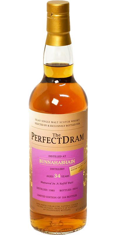 Bunnahabhain 1980 TWA The Perfect Dram