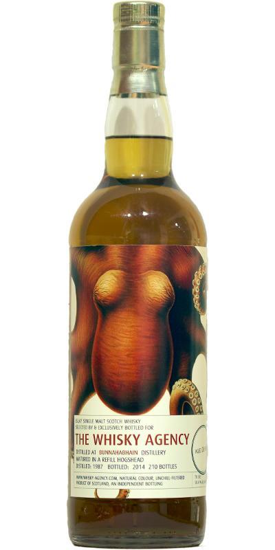 Bunnahabhain 1987 TWA Mollusc & Medusa