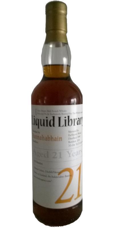 Bunnahabhain 1990 TWA Liquid Library