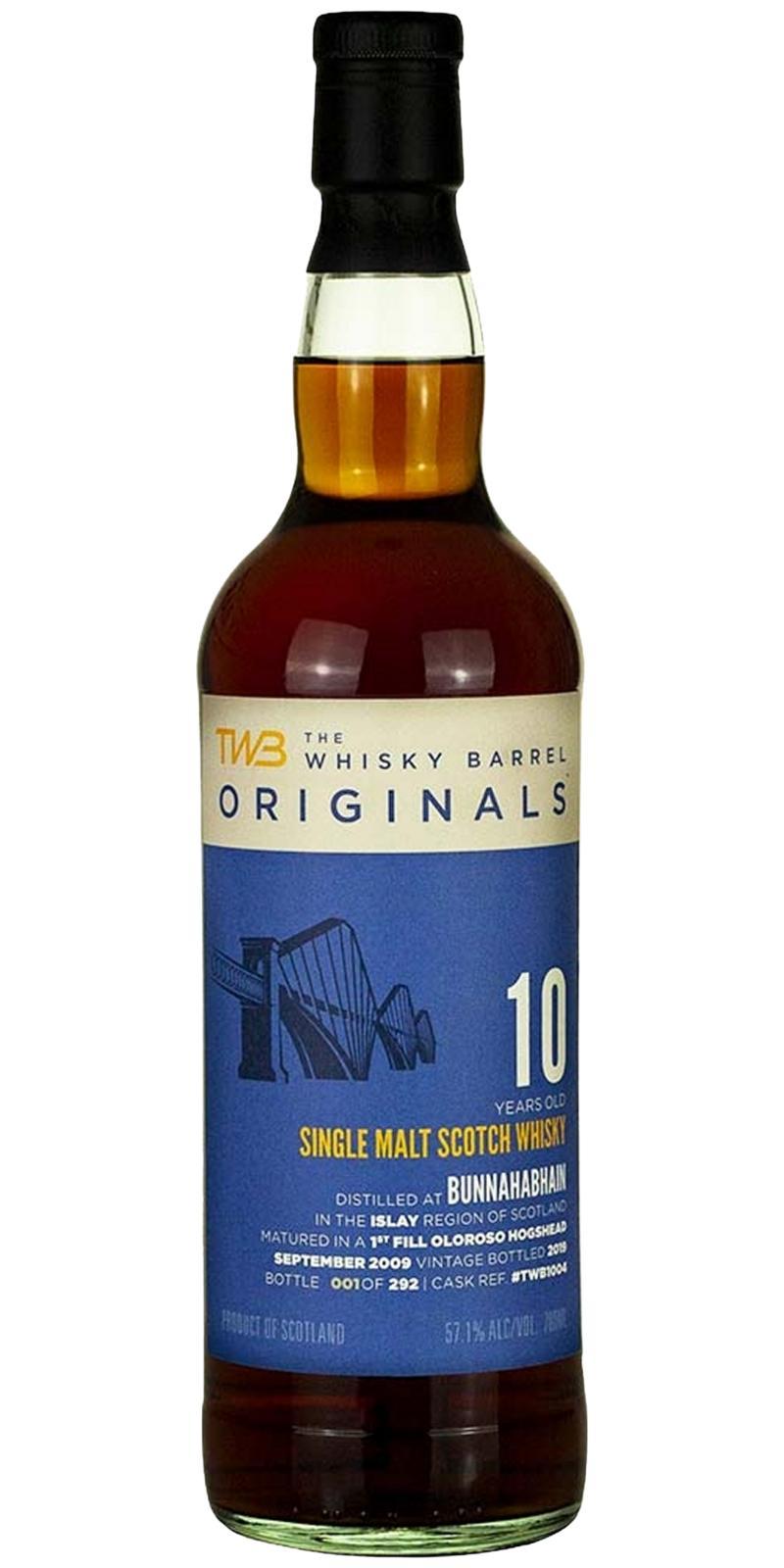 Bunnahabhain 2009 TWB Originals