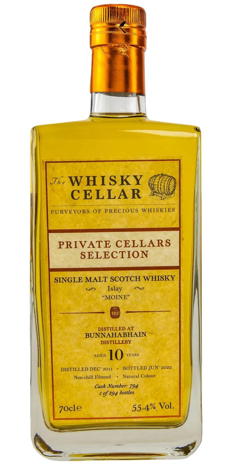 Bunnahabhain 2011 TWCe Private Cellars Selection