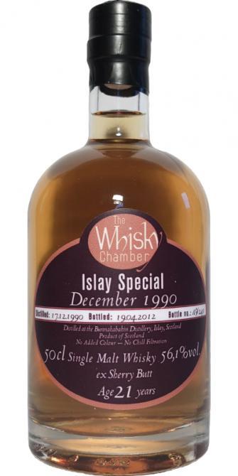 Bunnahabhain 1990 WCh Islay Special