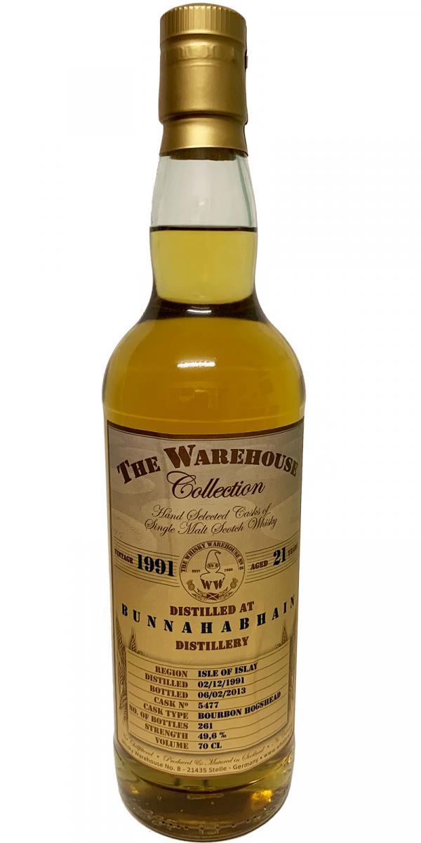 Bunnahabhain 1991 WW8 The Warehouse Collection