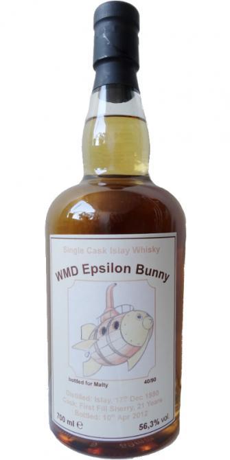 Bunnahabhain 1990 UD WMD Epsilon Bunny