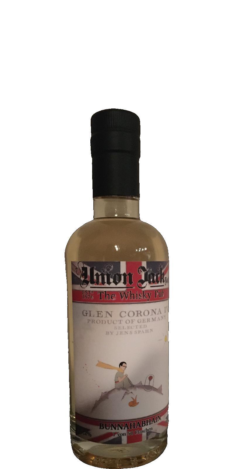Bunnahabhain Glen Corona IV UD Union Jack - The Whisky Pub