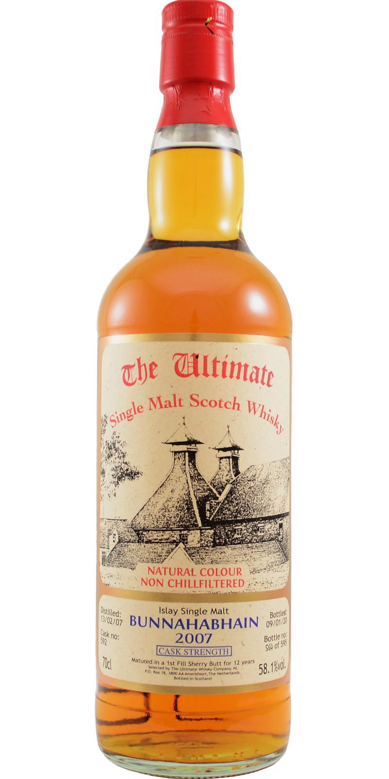 Bunnahabhain 2007 vW The Ultimate - Cask Strength