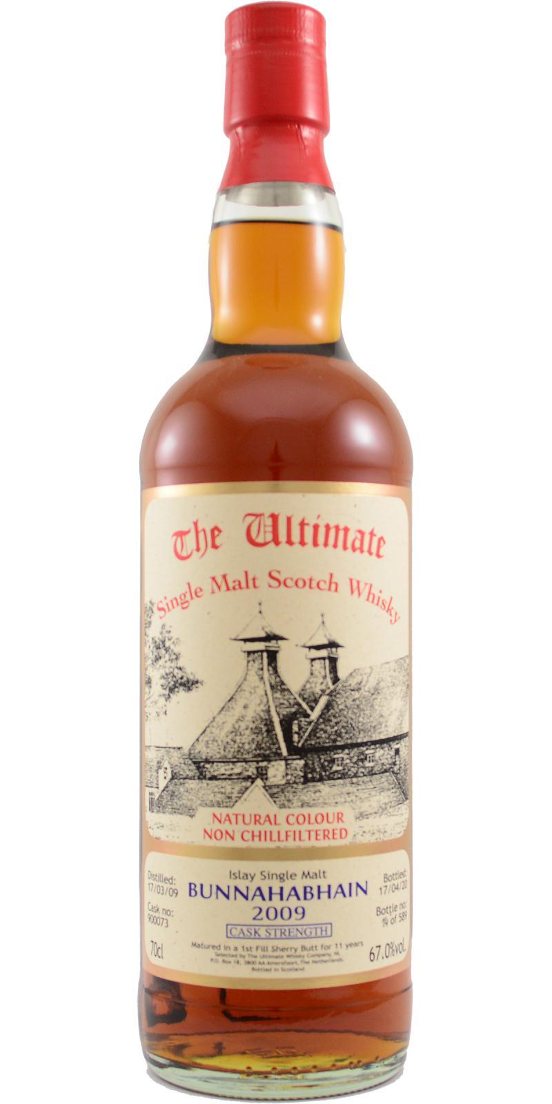 Bunnahabhain 2009 vW The Ultimate - Cask Strength