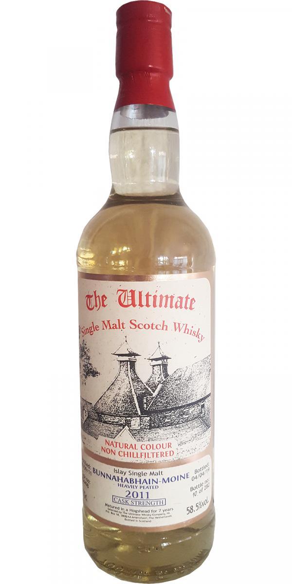 Bunnahabhain 2011 vW Moine The Ultimate - Cask Strength