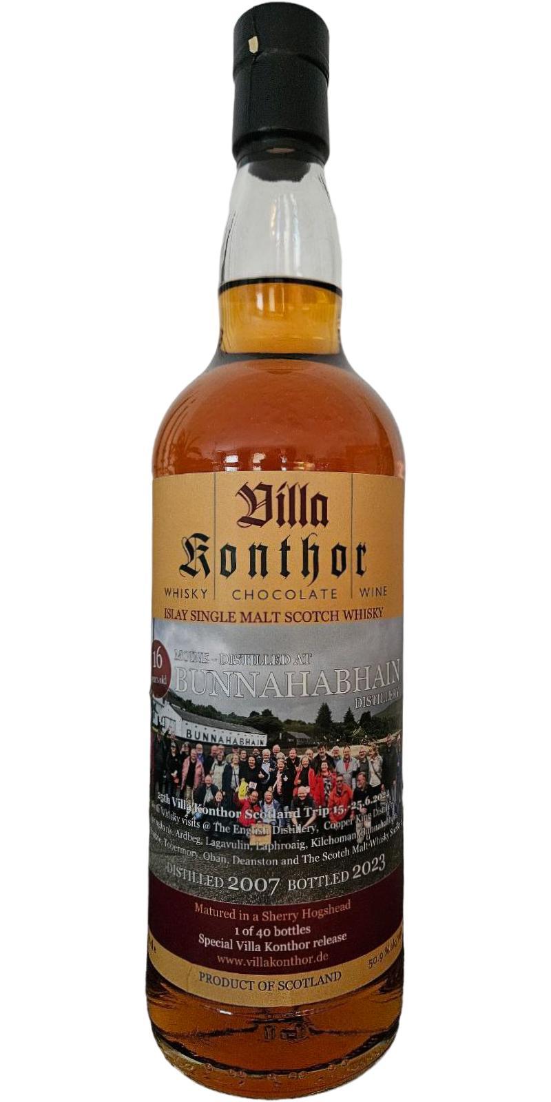 Bunnahabhain 2007 VK