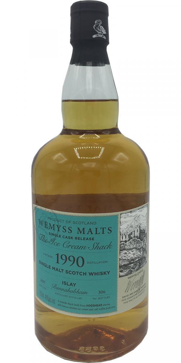 Bunnahabhain 1990 Wy The Ice Cream Shack