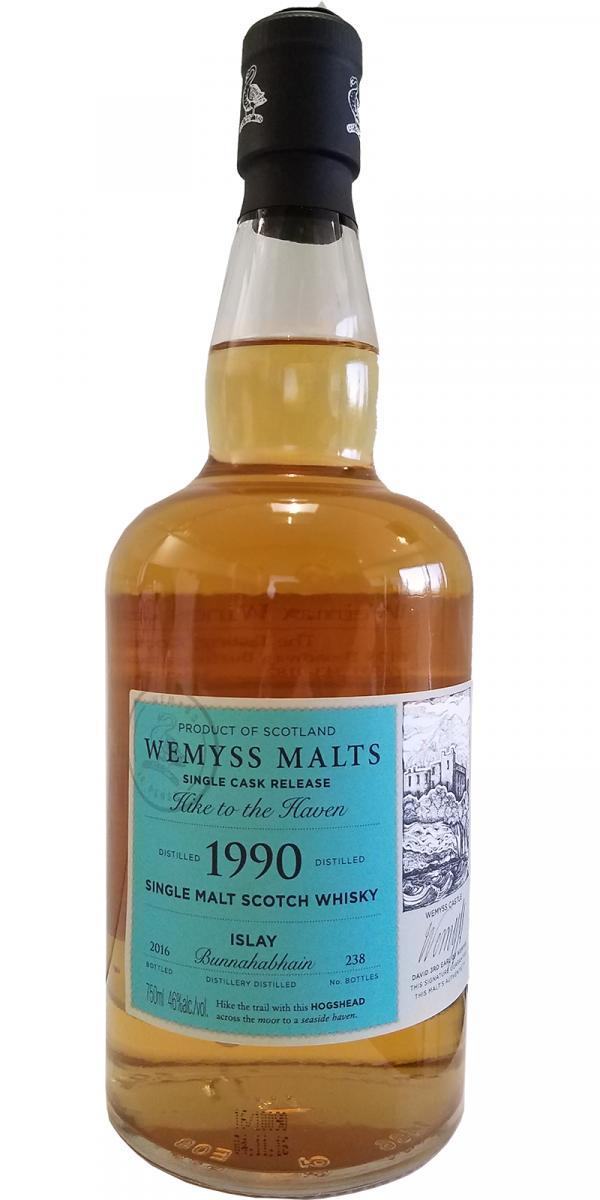 Bunnahabhain 1990 Wy Hike to the Haven