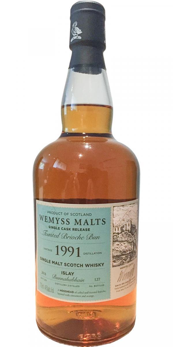 Bunnahabhain 1991 Wy Toasted Brioche Bun