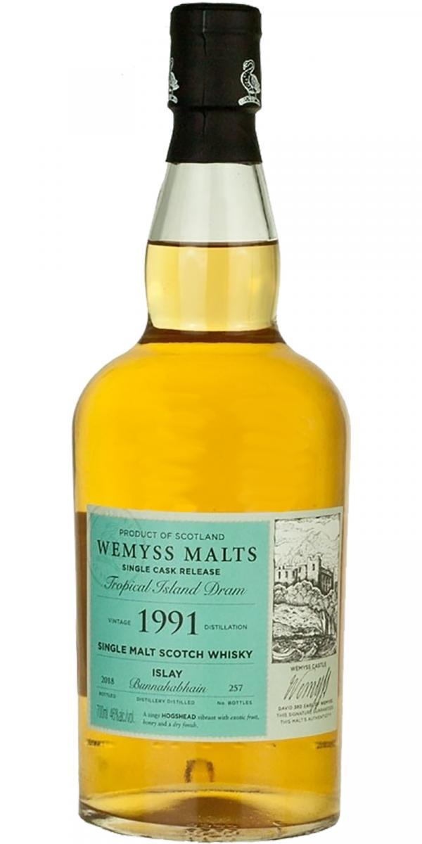 Bunnahabhain 1991 Wy Tropical Island Dram