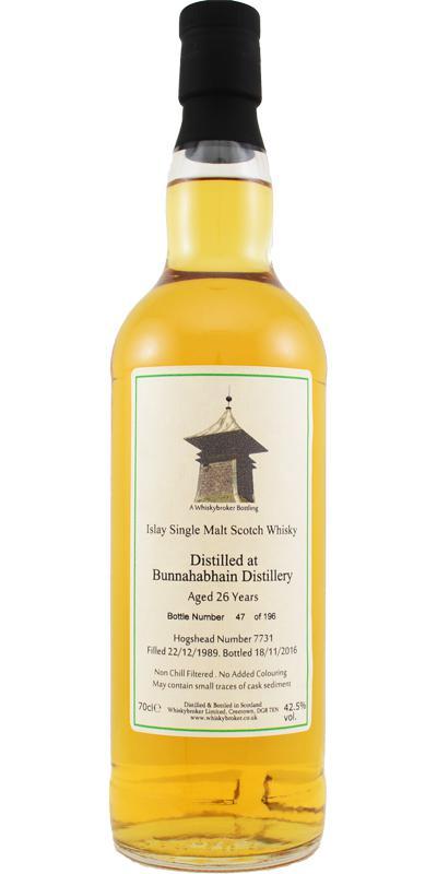 Bunnahabhain 1989 WhB